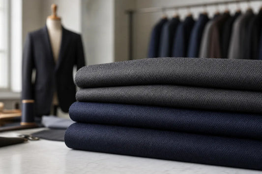 Selecting the Optimal Fabric for Luxury Suiting & Business Attire