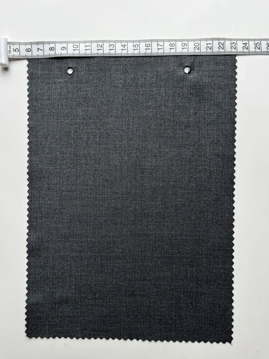 Midnight Navy Stretch Woven Suiting Fabric 290G/M