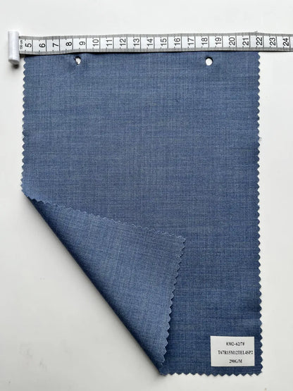 Midnight Navy Stretch Woven Suiting Fabric 290G/M