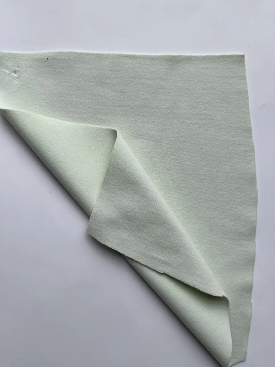 Light Grey Brushed Warm Knit Fabric 250G/M