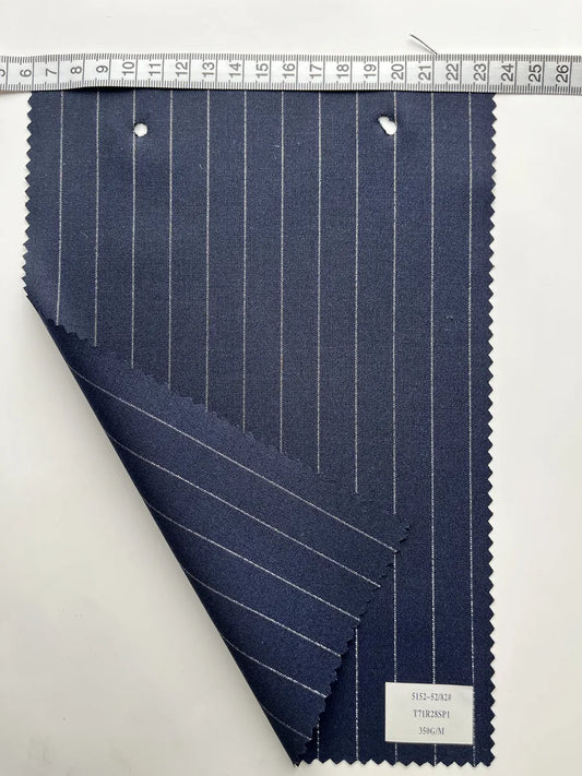 Charcoal Gray Herringbone Woven Suiting Fabric 370G/M