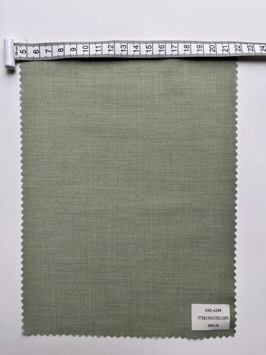 All-Season Stretch TR Woven Suiting Fabric 290GSM - Breathable Office Wear Fabric