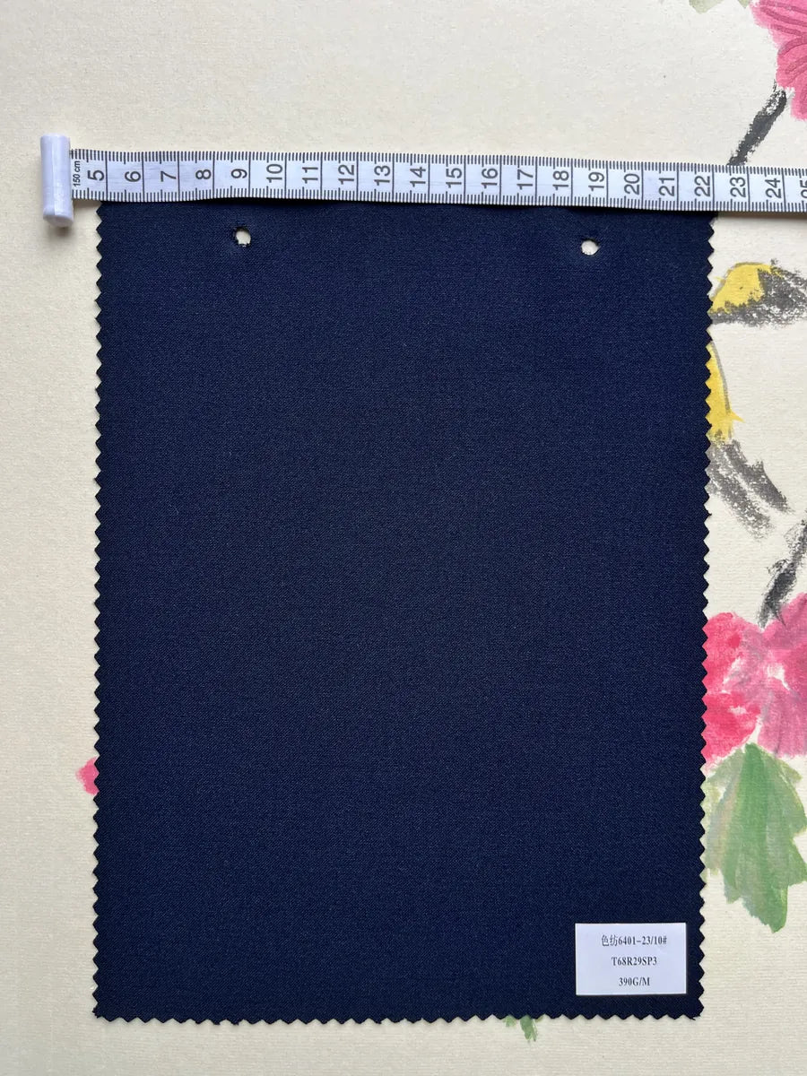 Heavyweight Stretch TR Woven Suiting Fabric 390GSM - Thick Twill Apparel Textile