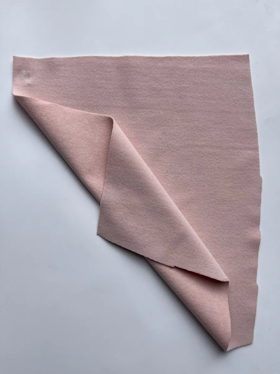 Light Grey Brushed Warm Knit Fabric 250G/M
