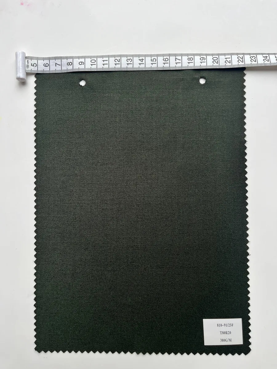 Midnight Navy Woven Suiting Fabric 380G/M