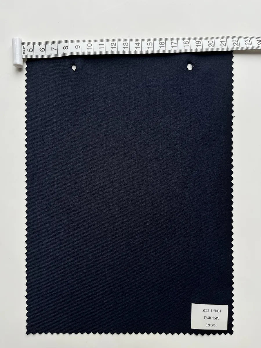 Comfort Stretch TR Woven Suiting Fabric 320GSM | Uniform Fabric