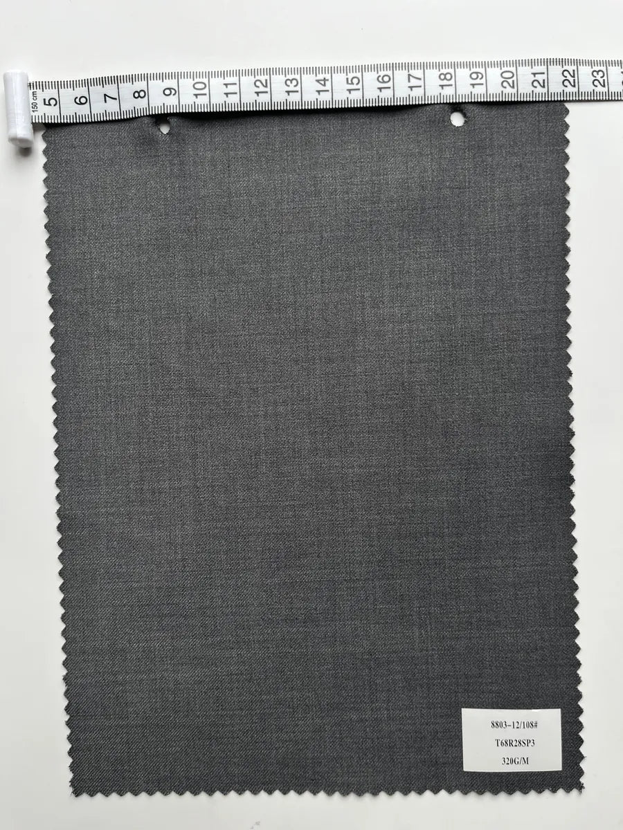 Comfort Stretch TR Woven Suiting Fabric 320GSM | Uniform Fabric