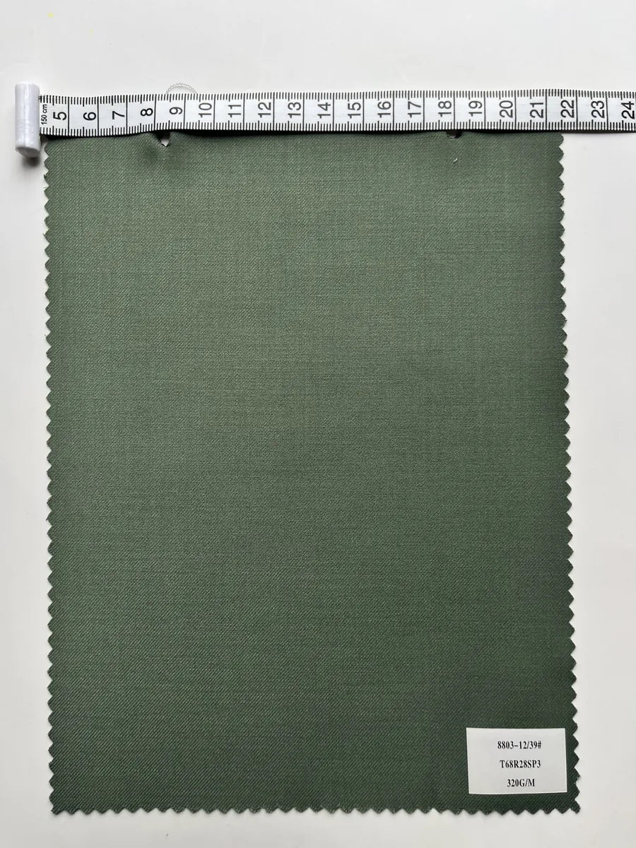 Comfort Stretch TR Woven Suiting Fabric 320GSM | Uniform Fabric