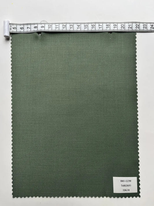 Cobalt Navy Stretch Woven Suiting Fabric 320G/M