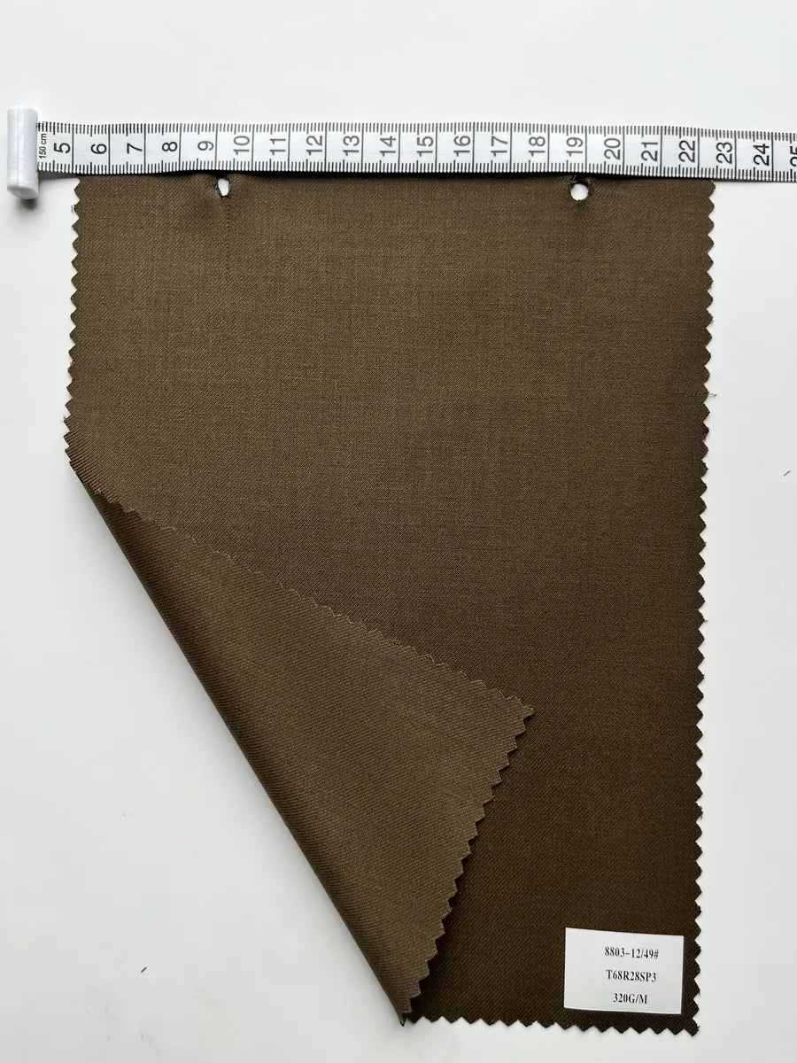 Comfort Stretch TR Woven Suiting Fabric 320GSM | Uniform Fabric