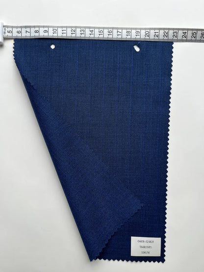 Pinstripe TR Woven Suiting Fabric 320GSM | Bulk Business Attire