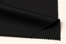 Black wooden cabinet on a white background